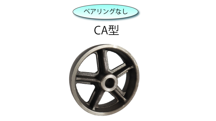 お気にいる】 <br>ベアリング入 鉄キャスター戸車 ヨコヅナ CGM-0608 山R車型 60mm 鉄枠 1個売り